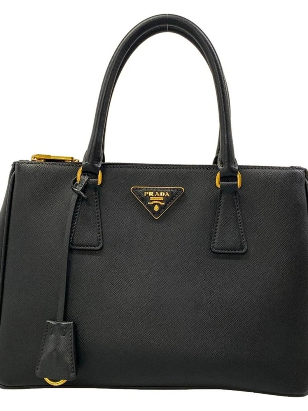 PRADA Galleria Black Saffiano Leather Handbag